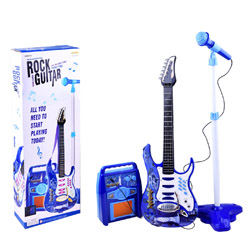 IGRAČKE - Interaktivne igračke - Gitara i mikrofon plavi IGRAČKE - Interaktivne igračke - Gitara i mikrofon plavi
