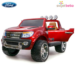 Igra na otvorenom - Vozila na akumulator - Ford Ranger Bordo lakirani Igra na otvorenom - Vozila na akumulator - Ford Ranger Bordo lakirani