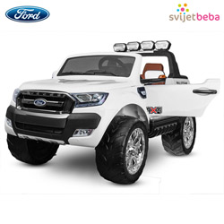 Auti na akumulator - Jeep - Ford Ranger 4X4 - Bijeli Auti na akumulator - Jeep - Ford Ranger 4X4 - Bijeli