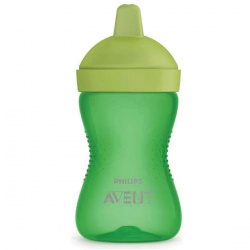Bočica s tvrdim kljunom 300ml - Zelena