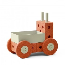 Baby Walker - Burnt Orange Dusty Green
