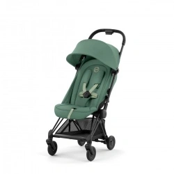 Coya kolica Matt Black - Leaf Green