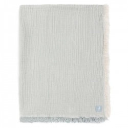 Deka muslin 120x120 - Stripe Sea Green