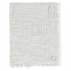 Deka muslin 75x100 - Stripe Sea Green GOTS