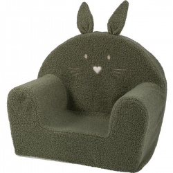 Dječja fotelja Cozy - Zeko Green