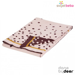 Tekstilni proizvodi - Dječja soba - Dekice - Done by Deer Pletena dekica- Happy Dots Powder Tekstilni proizvodi - Dječja soba - Dekice - Done by Deer Pletena dekica- Happy Dots Powder
