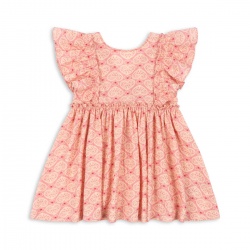 Haljina Ava Bow - Lacy Pink