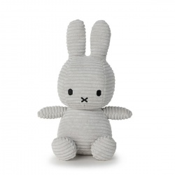Miffy Corduroy 23cm - Soft Grey