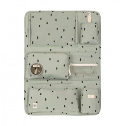 Organizator za automobil Happy Prints - Light Olive