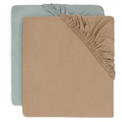 Plahta Jersey 70x140cm 2kom - Green B