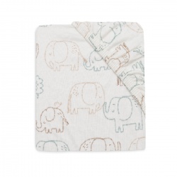 Plahta Jersey 70x140cm - Elephant Tales