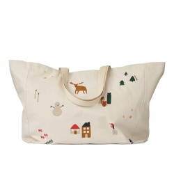 Platnena torba Tote Maxi - Holiday Sandy