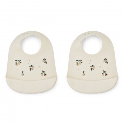 Podbradak Tilda 2kom - Peach Sea Shell Mix