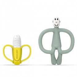 Poklon set banana i majmun - Mist Green