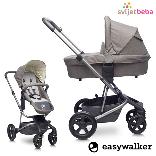 Dječja kolica | Easywalker Harvey | Easywalker Harvey - Steel Grey Dječja kolica | Easywalker Harvey | Easywalker Harvey - Steel Grey