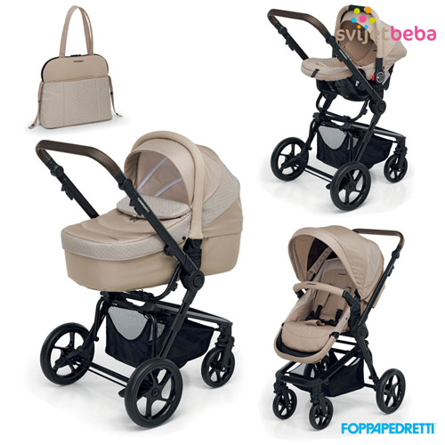 Dječja kolica | Foppapedretti 3Chic | 3Chic - Elegant Sand Dječja kolica | Foppapedretti 3Chic | 3Chic - Elegant Sand