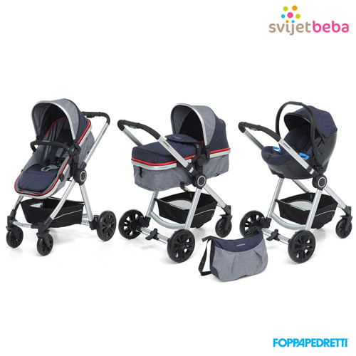 Dječja kolica | Foppapedretti Bikini Plus | Bikini Plus - Marine Dječja kolica | Foppapedretti Bikini Plus | Bikini Plus - Marine