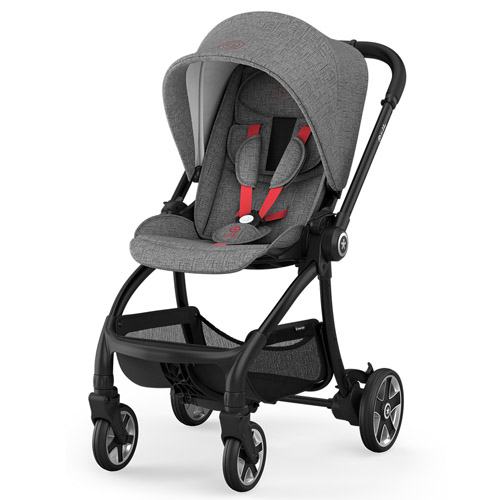 Dječja kolica | Kiddy Evostar Light | Kiddy Evostar Light - Melange Grey, Hot Red (bez košare) Dječja kolica | Kiddy Evostar Light | Kiddy Evostar Light - Melange Grey, Hot Red (bez košare)