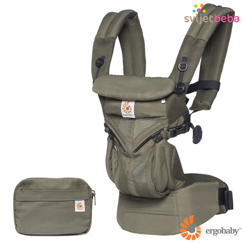 Ergobaby | Ergobaby Omni 360 | Cool Air - Maslinasto zelena Ergobaby | Ergobaby Omni 360 | Cool Air - Maslinasto zelena