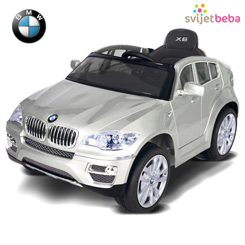 Auti na akumulator | BMW X6 | BMW X6 - Silver lakirani Auti na akumulator | BMW X6 | BMW X6 - Silver lakirani
