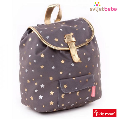 Ideje za poklone | Dječji ruksak | Kidzroom Gold Dark Grey (Vrećasti 030-8452-DARKG) Ideje za poklone | Dječji ruksak | Kidzroom Gold Dark Grey (Vrećasti 030-8452-DARKG)