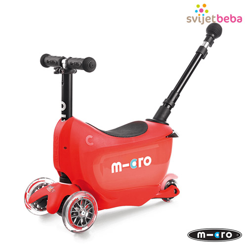 Igra na otvorenom | Micro Mini2Go Deluxe 3u1 | Micro Mini2Go Deluxe - Red Igra na otvorenom | Micro Mini2Go Deluxe 3u1 | Micro Mini2Go Deluxe - Red