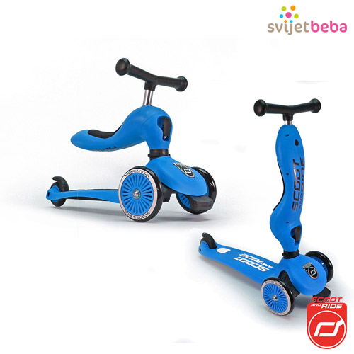 Igra na otvorenom | Highwaykick 2u1 - Guralica i Romobil | Scoot&Ride Highwaykick - Blue Igra na otvorenom | Highwaykick 2u1 - Guralica i Romobil | Scoot&Ride Highwaykick - Blue