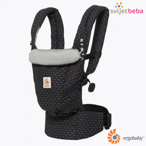 Ergobaby | Ergobaby Adapt | Geo crna Ergobaby | Ergobaby Adapt | Geo crna