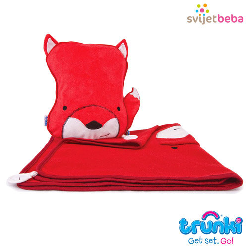 Trunki | Snoozihedz jastučić/dekica | Trunki SnooziHedz jastučić/dekica - Lisica Trunki | Snoozihedz jastučić/dekica | Trunki SnooziHedz jastučić/dekica - Lisica