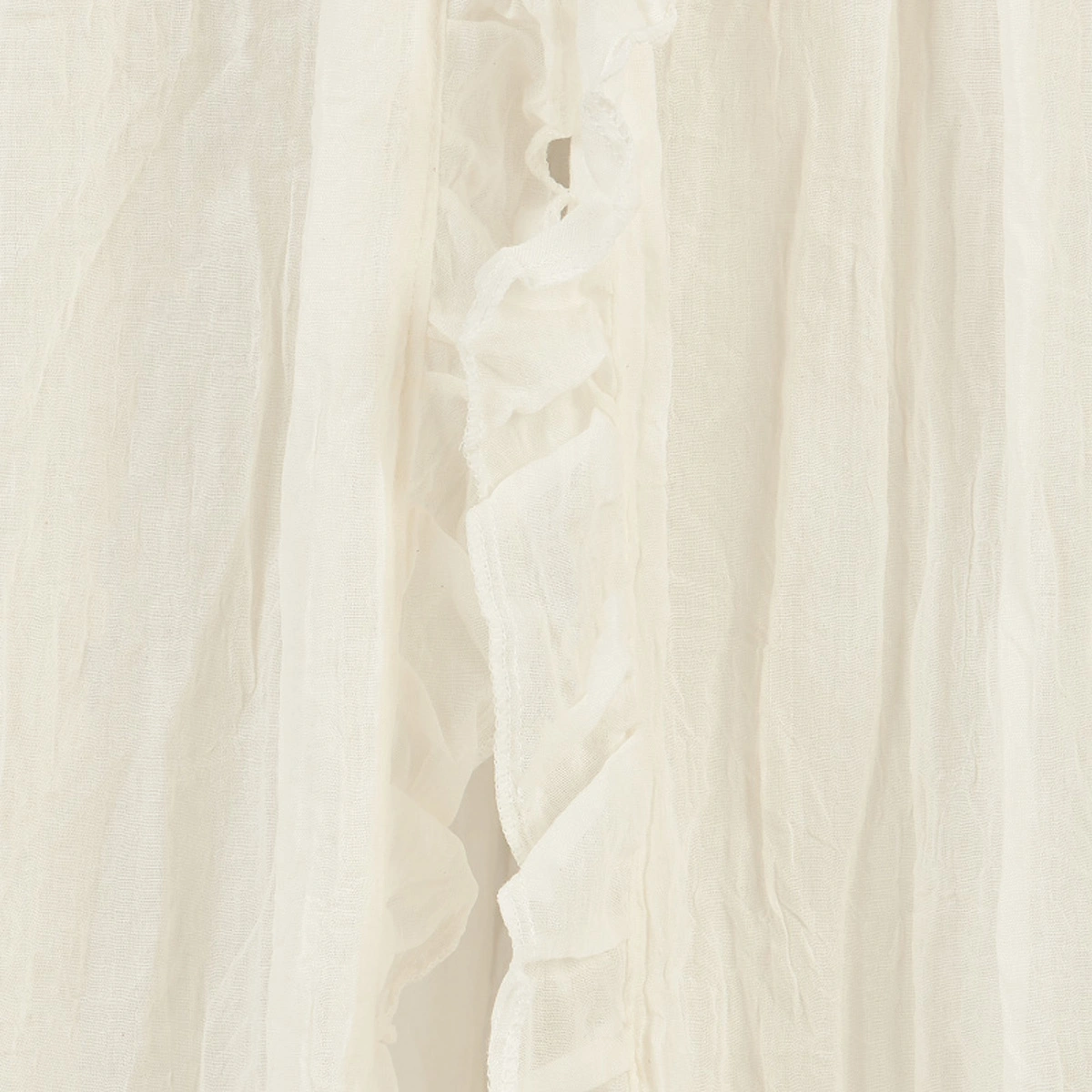 Baldahin Vintage 155cm - Ruffle Nougat-0