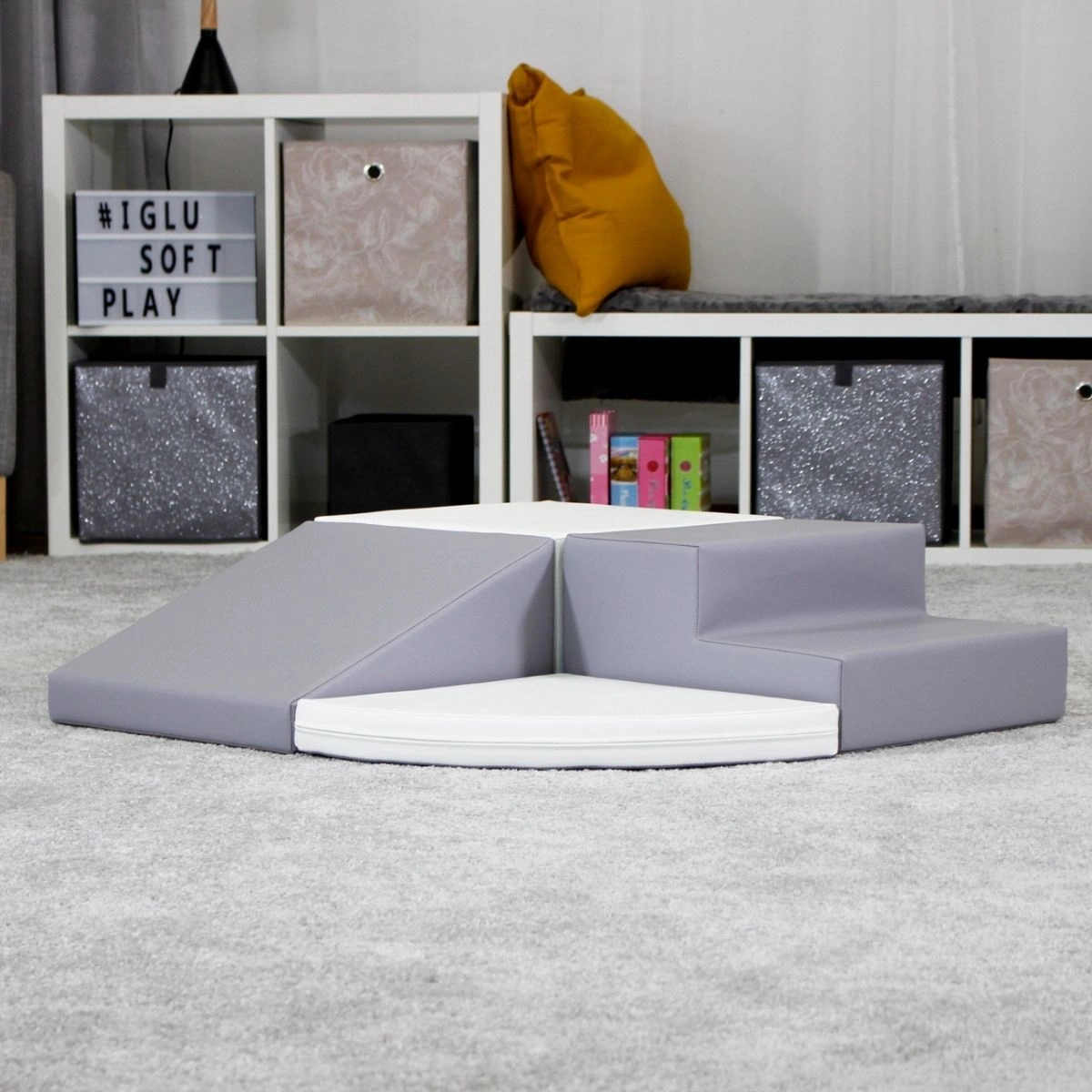 Corner Crawler - Grey White-3