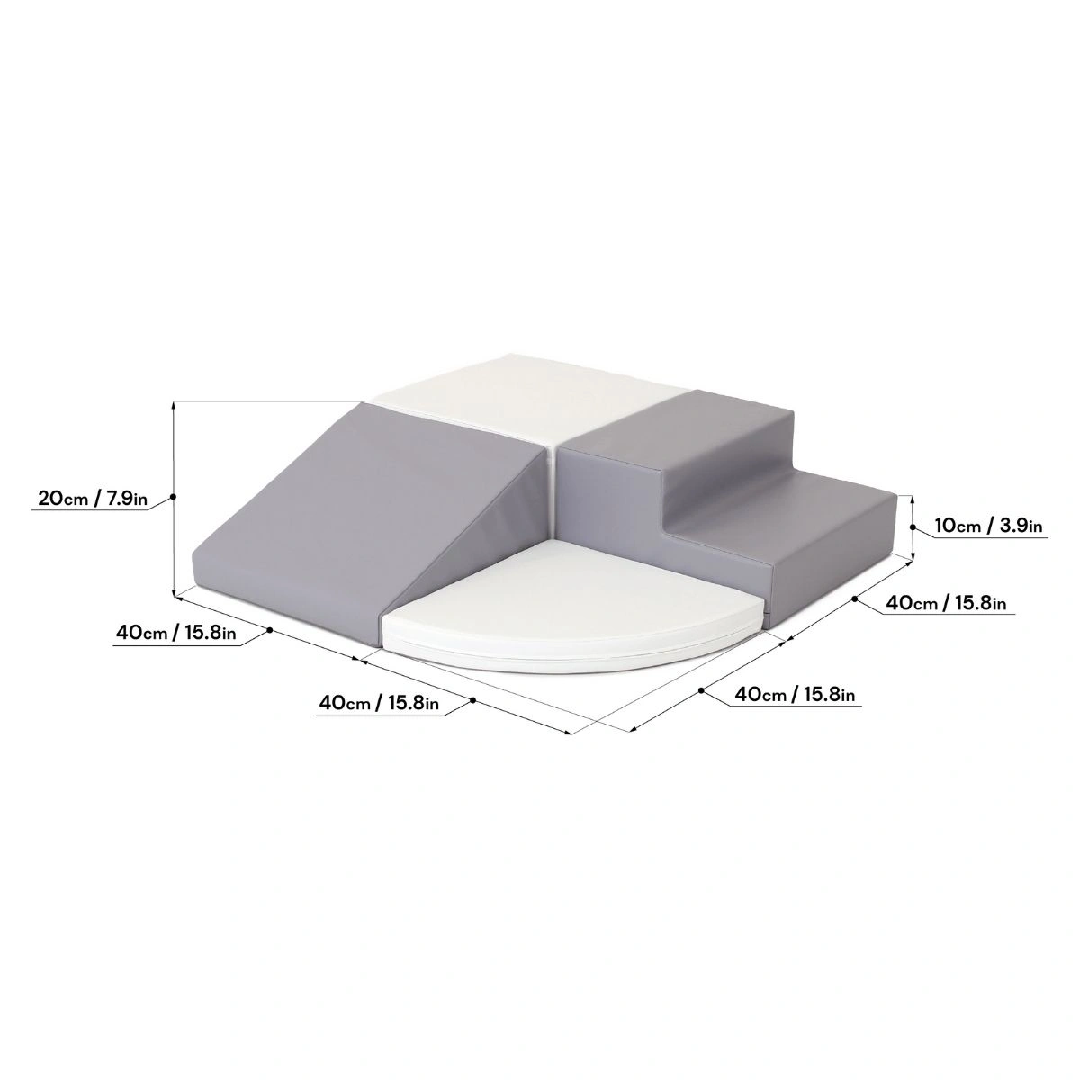 Corner Crawler - Grey White-6