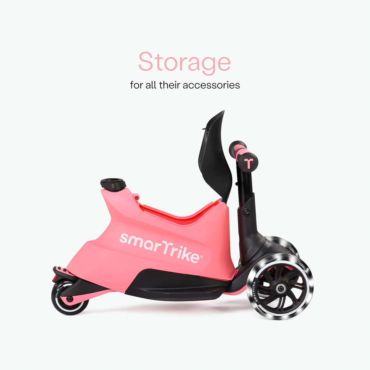 Guralica i romobil Xtend - Salmon Pink-1