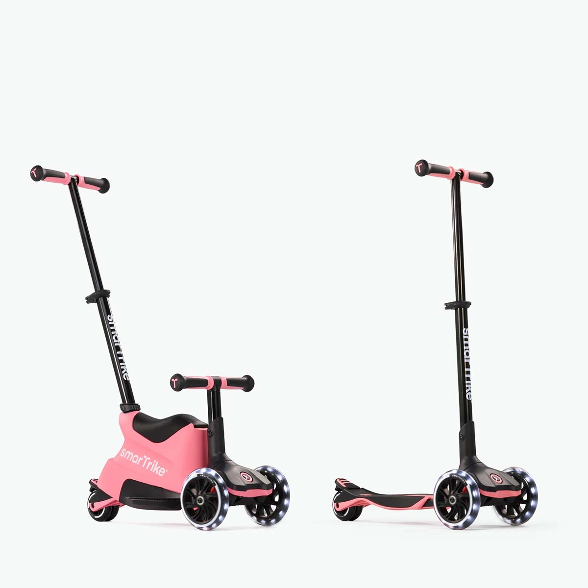 Guralica i romobil Xtend - Salmon Pink-0