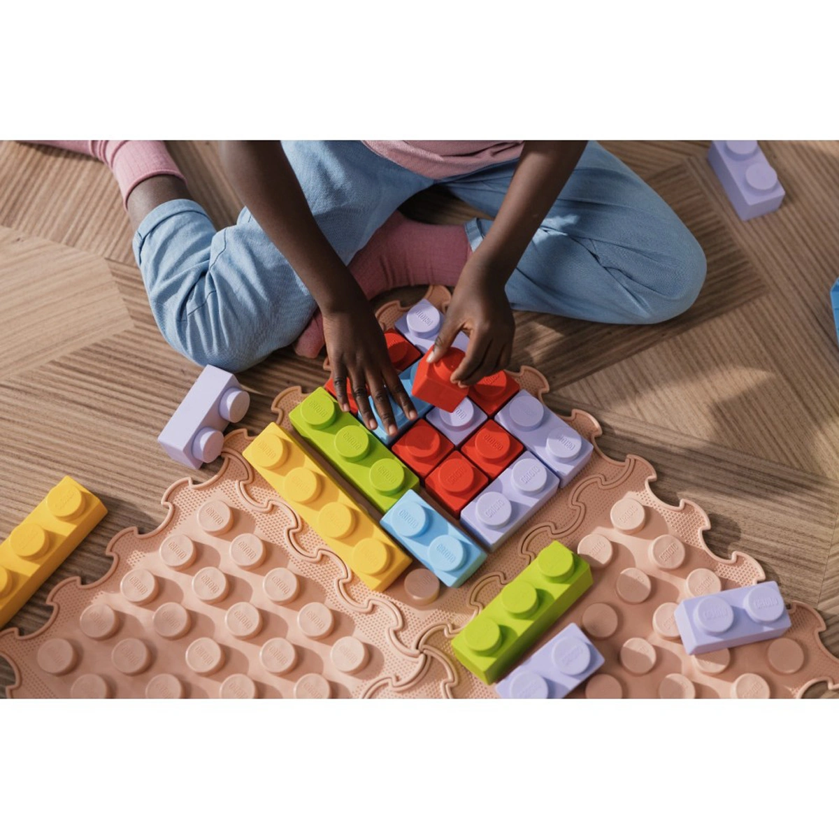 Kocke World of Sensory Soft Bricks L-2