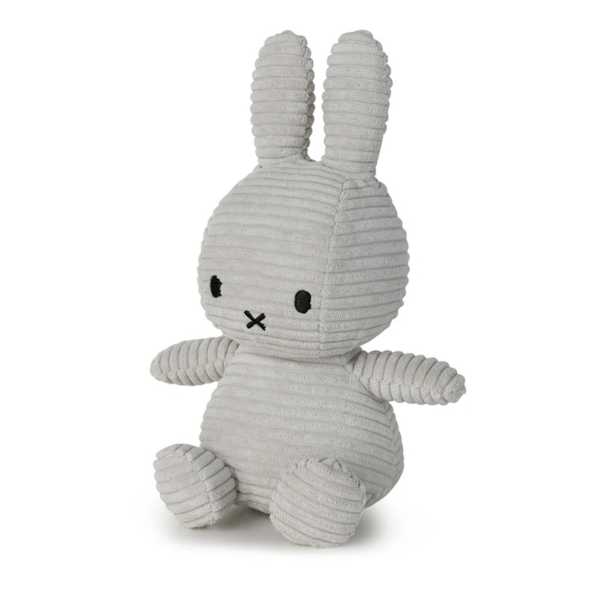 Miffy Corduroy 23cm - Soft Grey-0