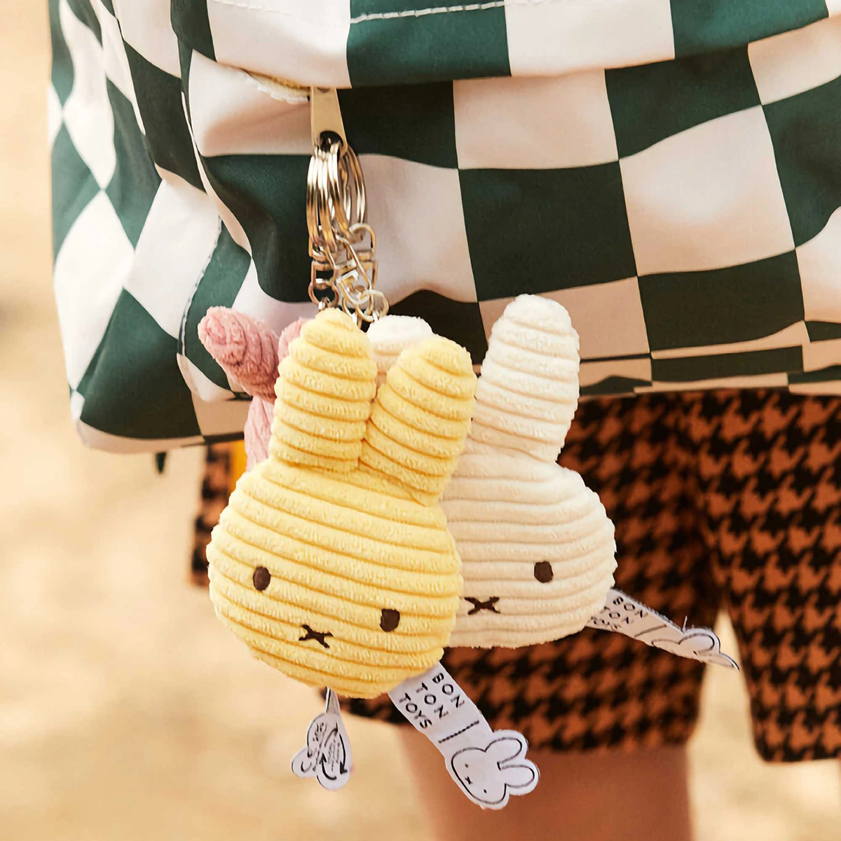Miffy Privjesak ECO Corduroy - Off White-0
