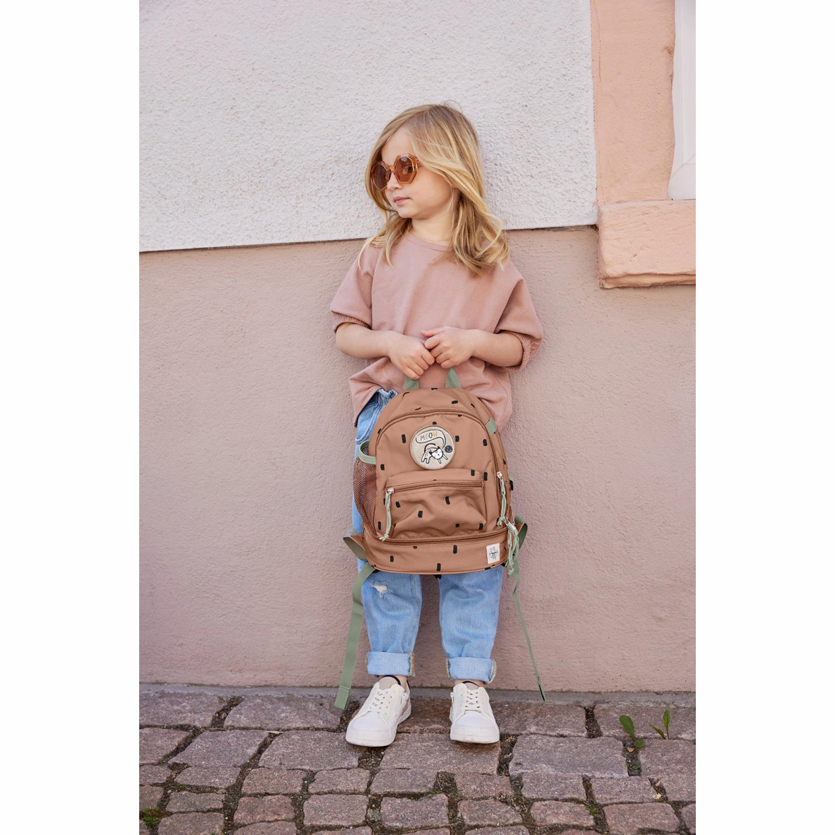 Mini ruksak Happy Prints - Karamel-5
