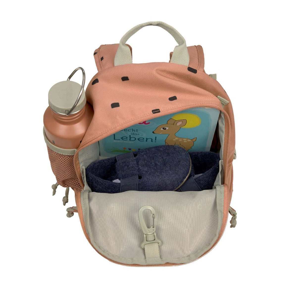 Mini ruksak Happy Prints - Karamel-1