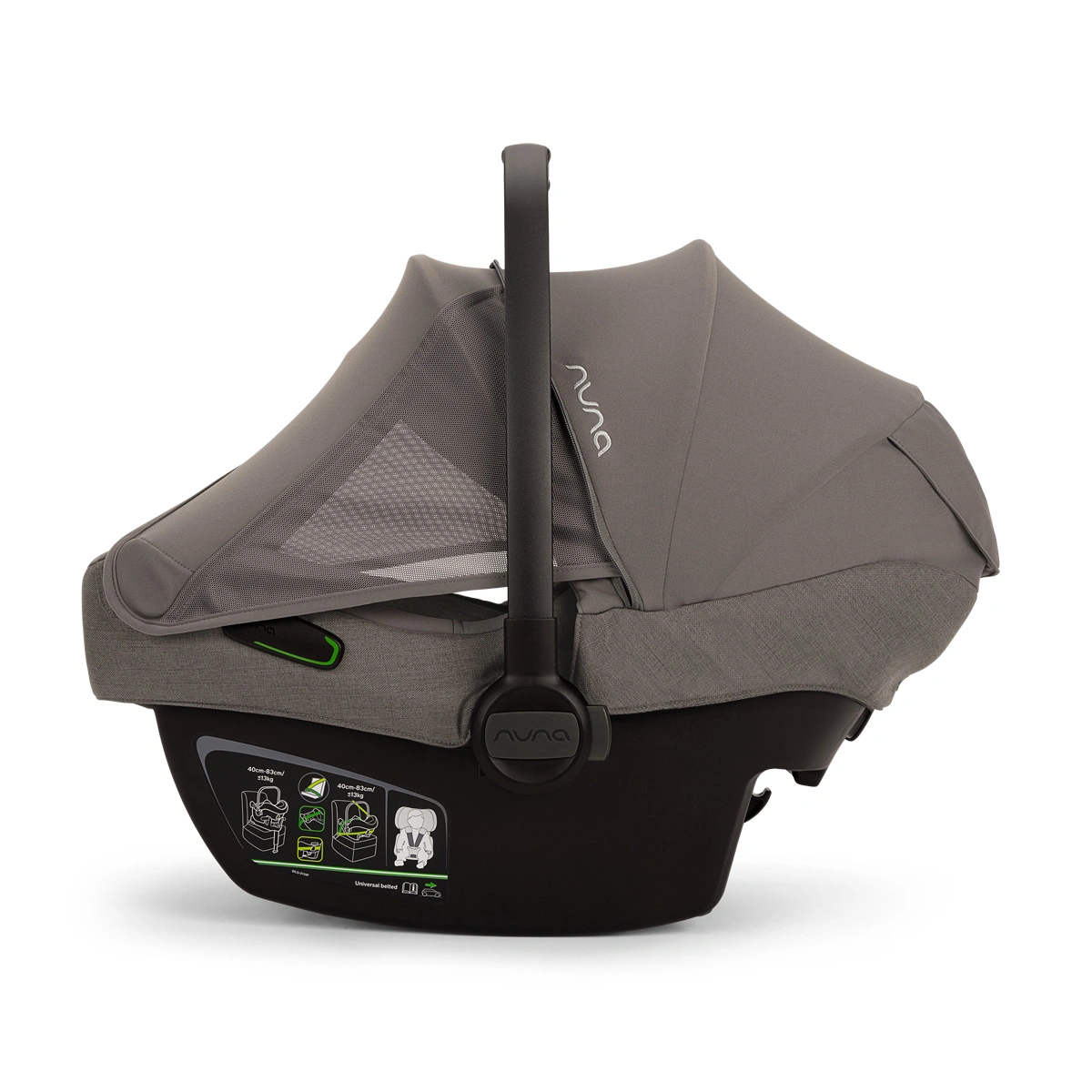 Pipa Next i-Size, 0-13kg - Granite New-5