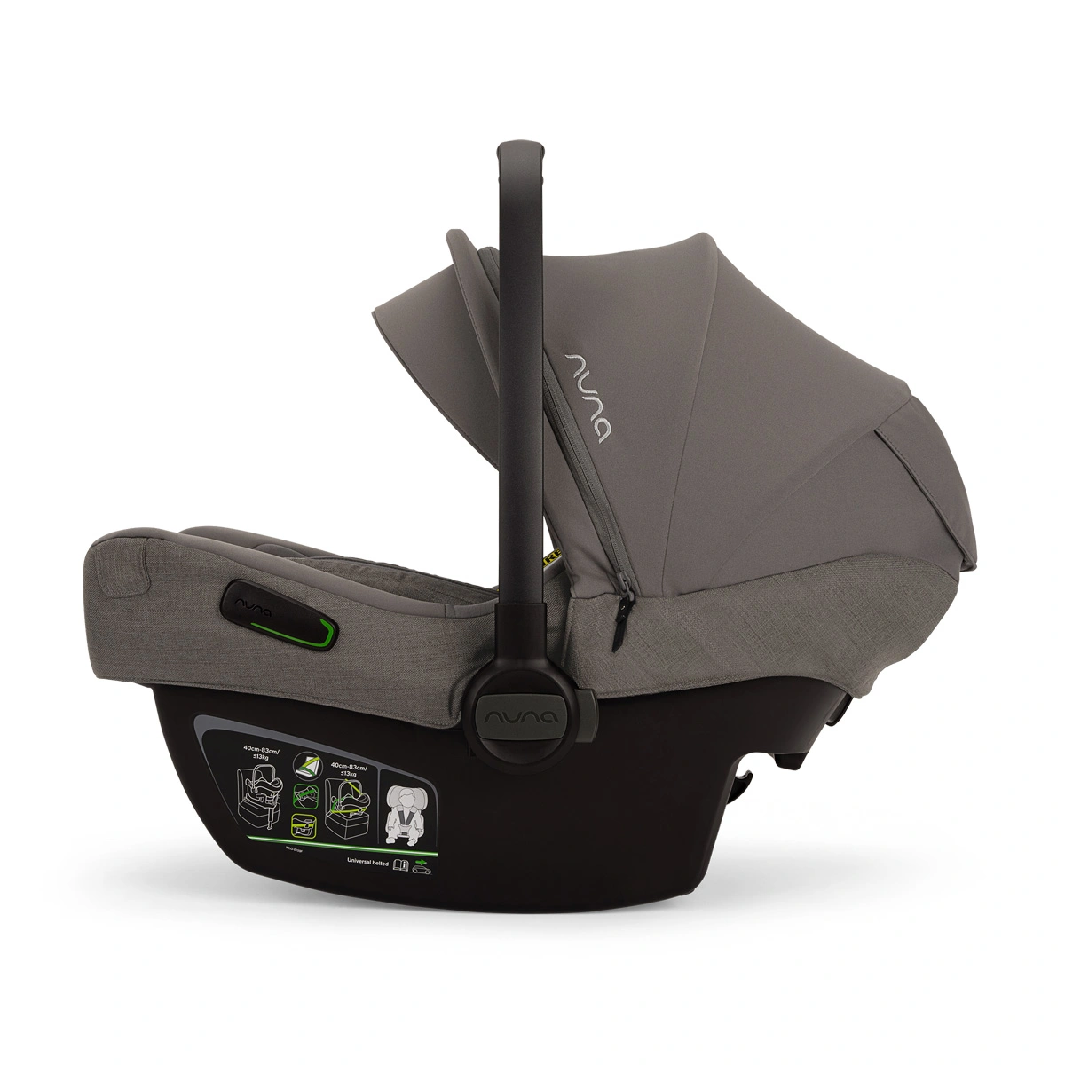 Pipa Next i-Size, 0-13kg - Granite New-4